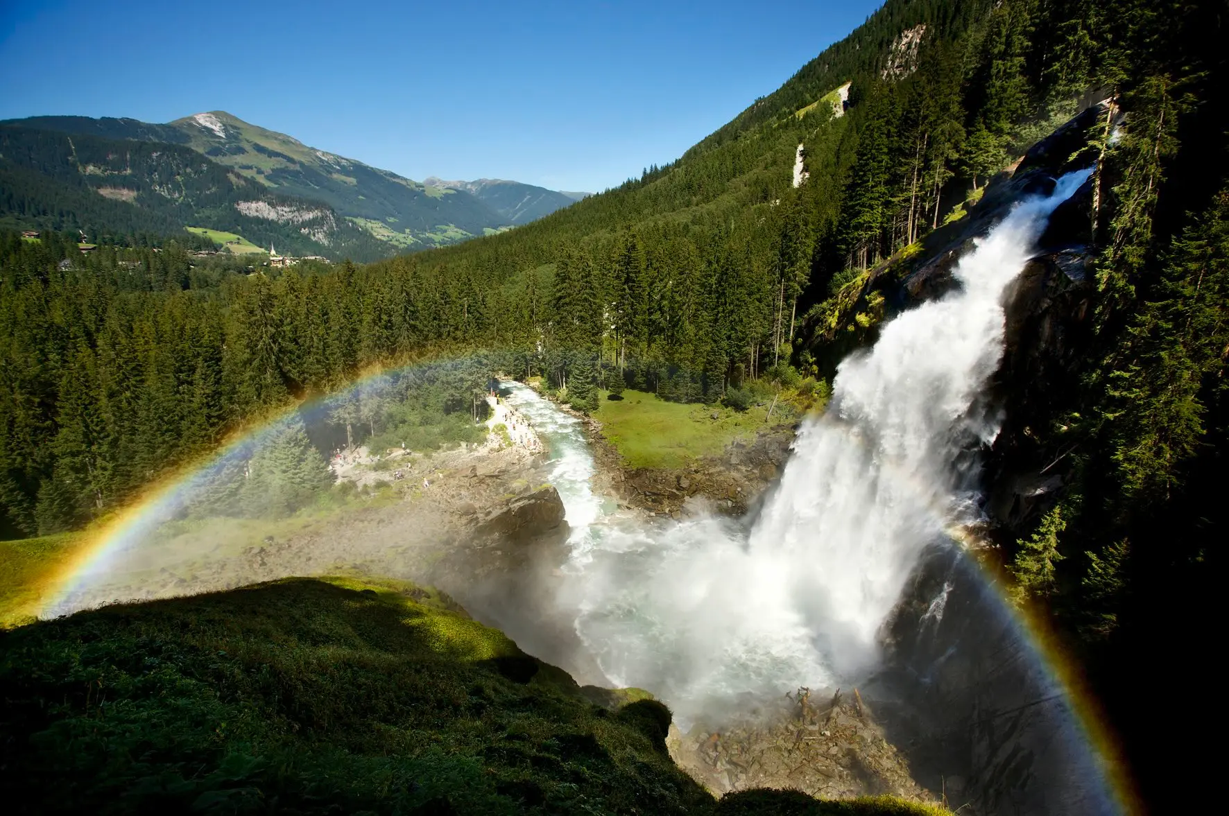 Krimmler Wasserfälle UNESCO — Wandern Salzburger Land