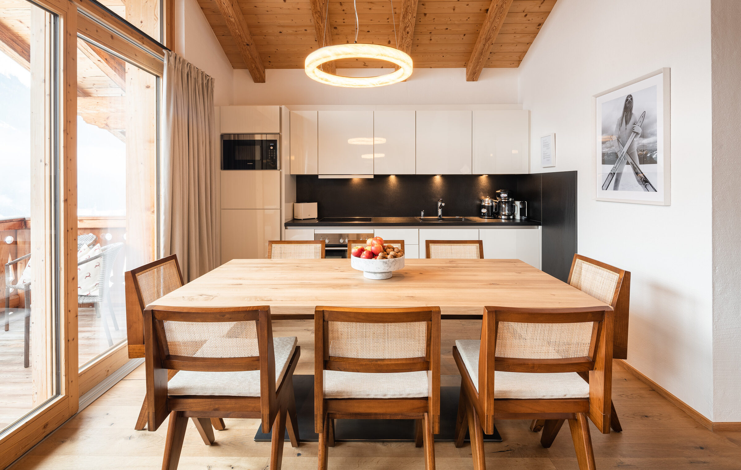 AlpenPura Chalet Steinbock — Bergblick