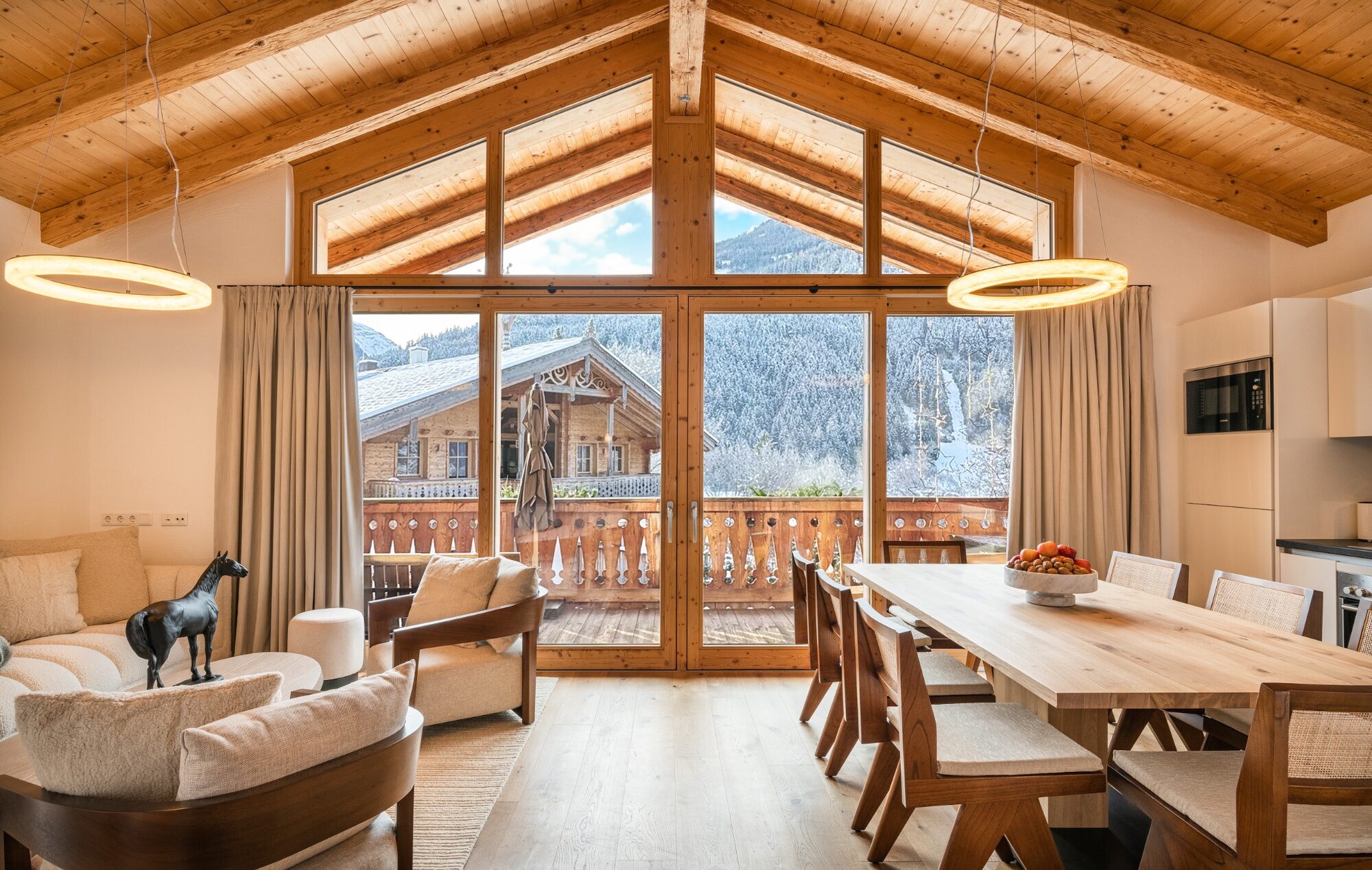 Chalet Steinbock im Winter
